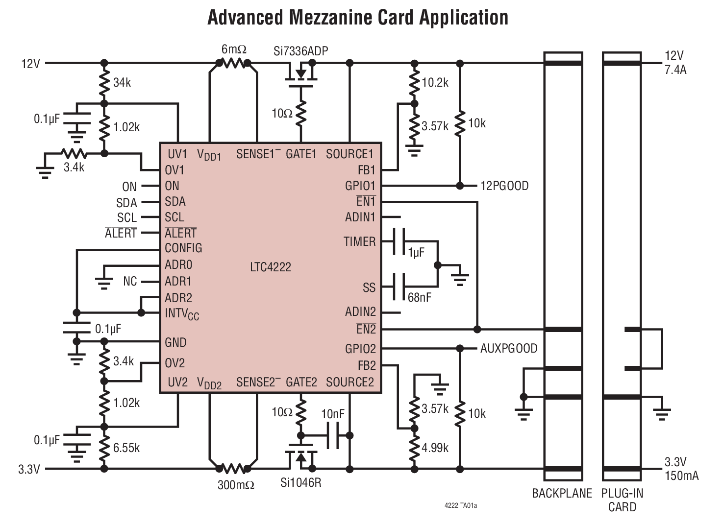 LTC4222Ӧͼһ